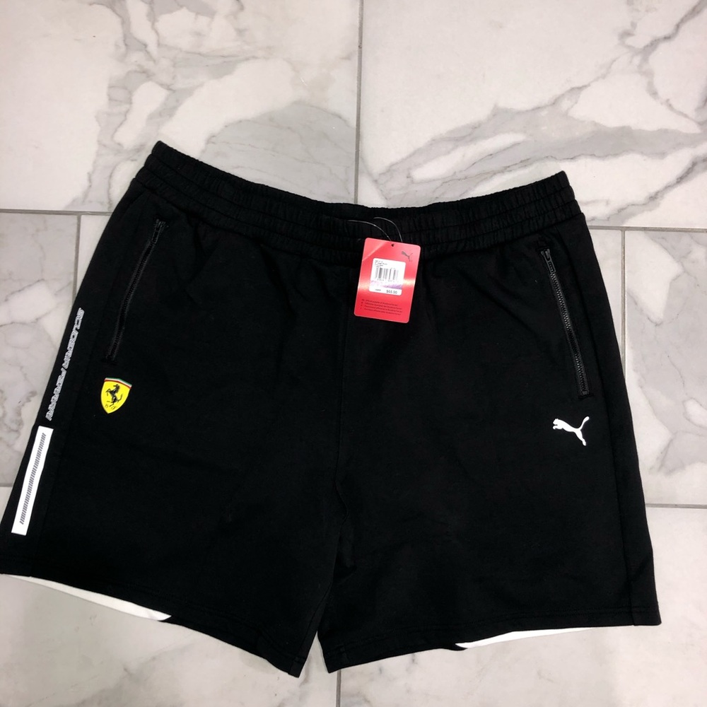 PUMA SCUDERIA FERRARI SWEAT SHORTS